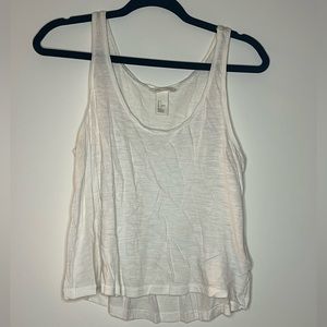 H&M Basic White Tank Top